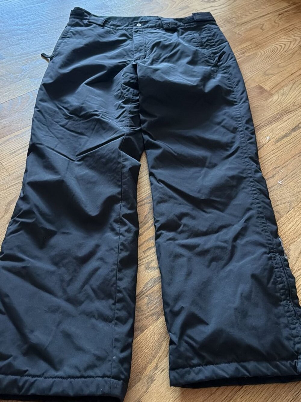 FERA MENS 38 LONG BLACK SNOW SKI PANTS WINTER